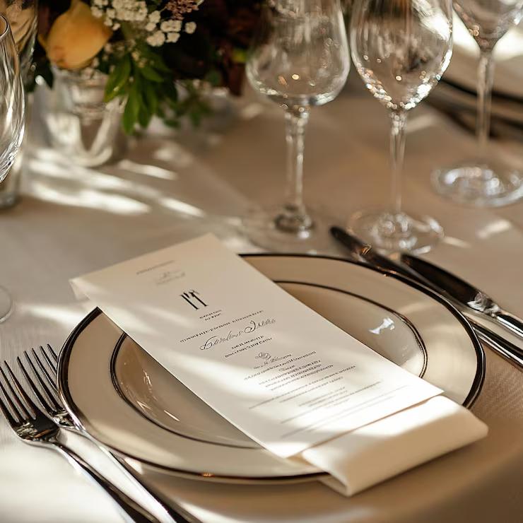 Banquet Menu (per person)